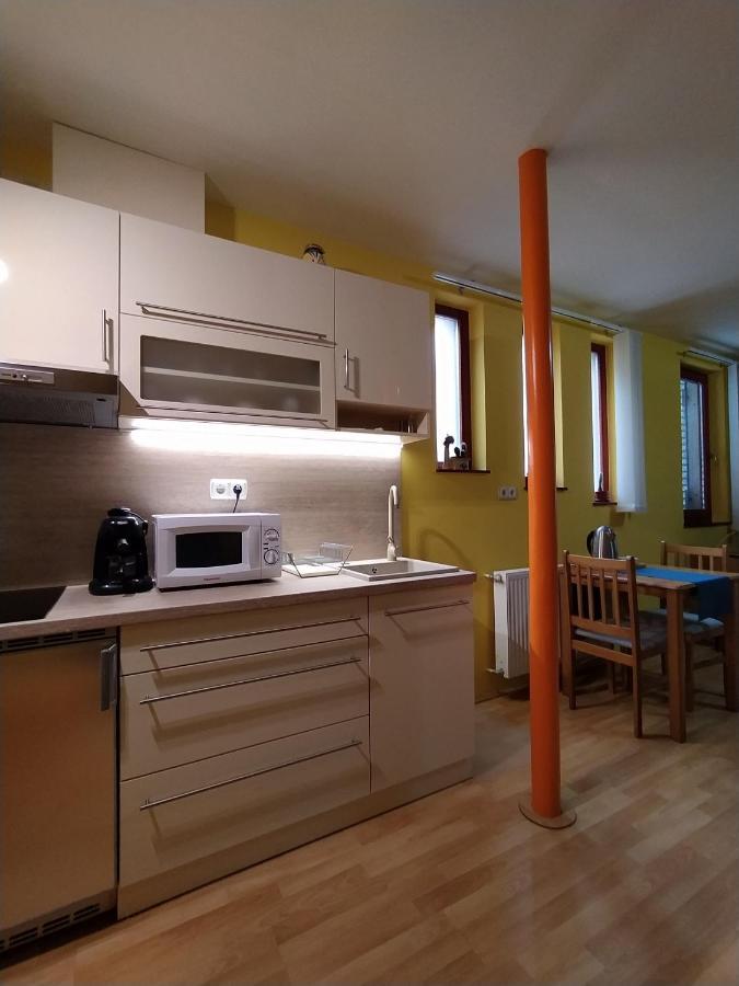 Appartement Keltaur Studio Apartman With Garage à Pécs Extérieur photo